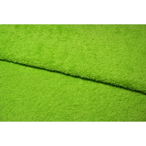 10cm Handtuch-/Bademantelfrottee apfelgrün  (Grundpreis € 16,00/m)